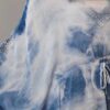 BLUE TIE DYED SUMMER KIMONO DETAILS 5