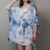 BLUE TIE DYED SUMMER KIMONO