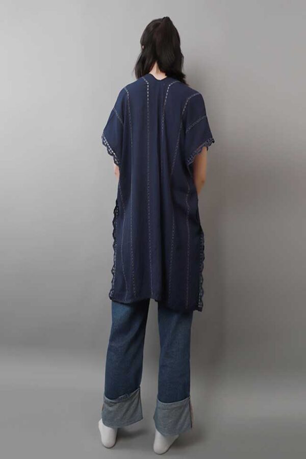 NAVY-LASER-CUT-FASHION-PONCHO-BACK-3