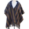 Stripe-yarn-dyed-weaving-poncho-(1)