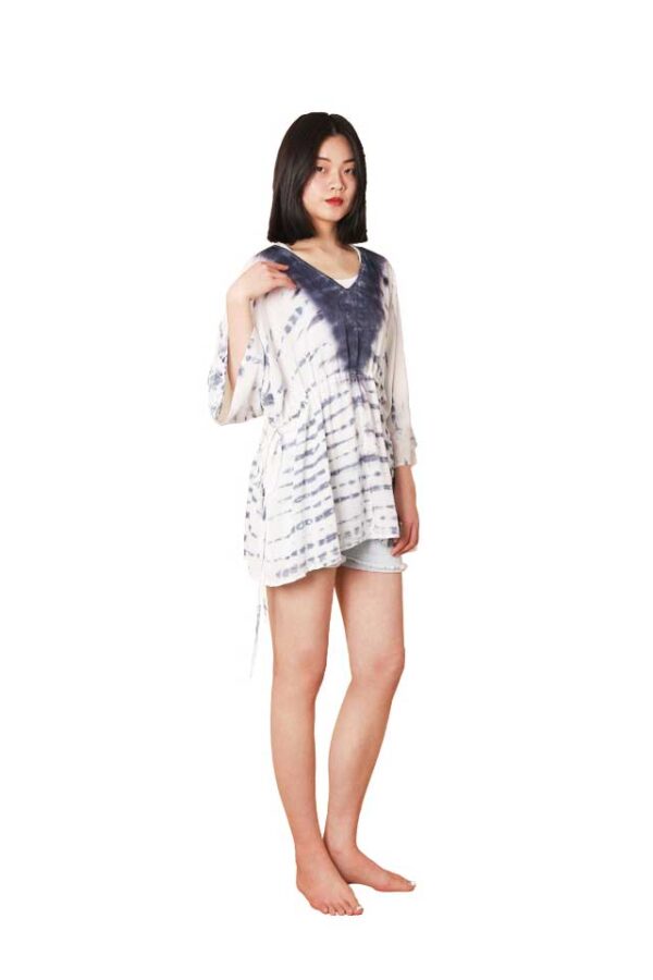 Tie-dye ladies dress (1)