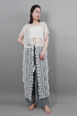 WHITE-AZTEC-EMBROIDERY-LACE-PONCHO-FRONT-1