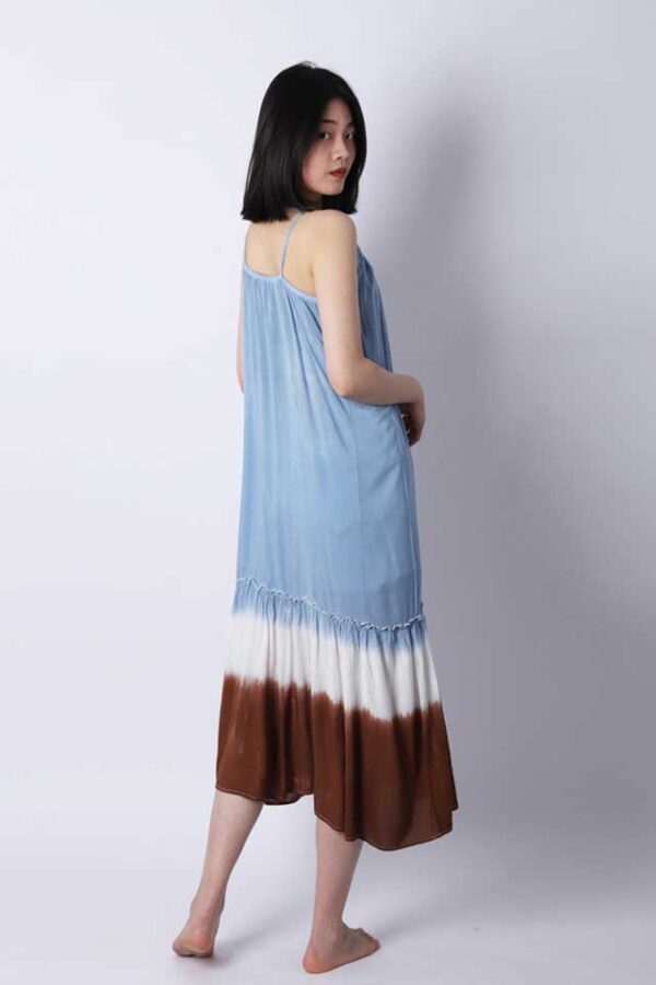 knitted-dip-dyed-ladies-dress--back-（3）