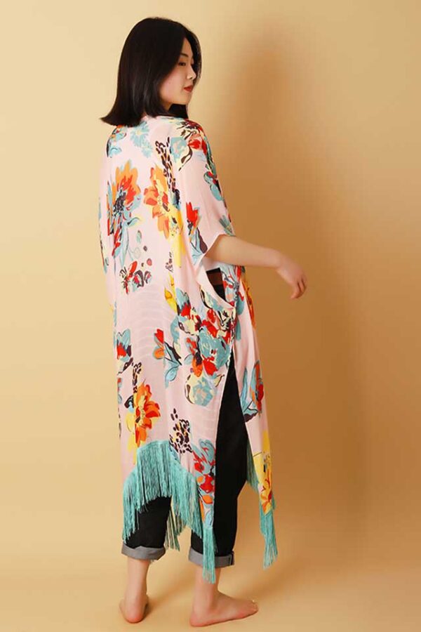 MULTI-COLORED-FLORAL-LONG-FRINGES-PONCHO-back