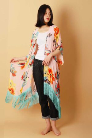 MULTI-COLORED-FLORAL-LONG-FRINGES-PONCHO-front